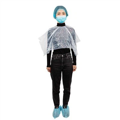 Plastikiniai kirpyklų kepuraitės